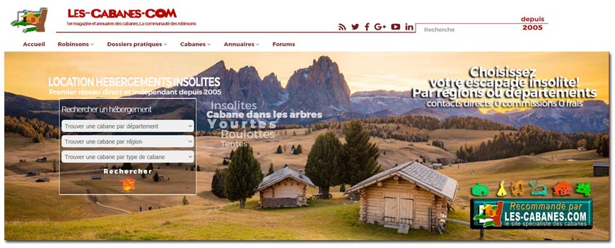 image du header des cabanes.com