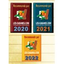 PACK 3 plaques alu assorties 2020+2021+2022 prix coutant