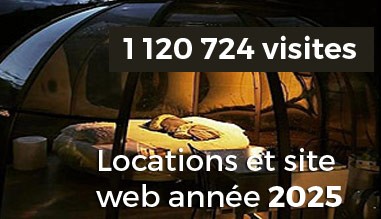visiteurs location cabanes